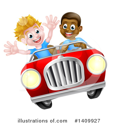 Royalty-Free (RF) Driving Clipart Illustration by AtStockIllustration - Stock Sample #1409927
