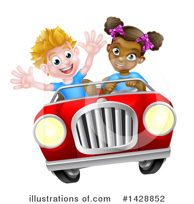 Royalty-Free (RF) Driving Clipart Illustration by AtStockIllustration - Stock Sample #1428852