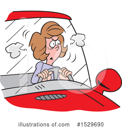 Road Rage Clipart #1529690 by Johnny Sajem