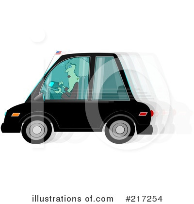 Royalty-Free (RF) Driving Clipart Illustration by djart - Stock Sample #217254