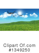 Drone Clipart #1349250 by KJ Pargeter