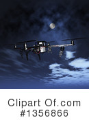 Drone Clipart #1356866 by KJ Pargeter