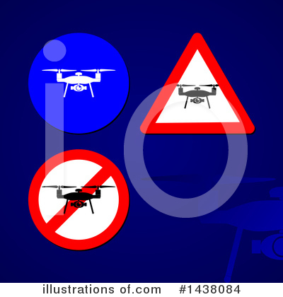 Royalty-Free (RF) Drone Clipart Illustration by MilsiArt - Stock Sample #1438084