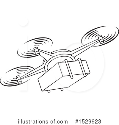 Royalty-Free (RF) Drone Clipart Illustration by Lal Perera - Stock Sample #1529923