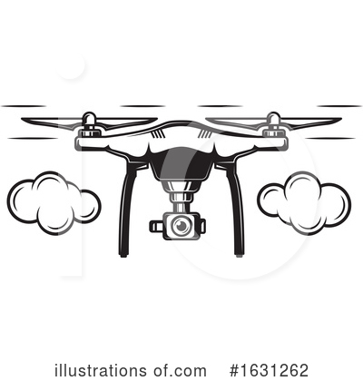 Drone Clipart #1631262 by Vector Tradition SM