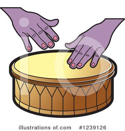 Royalty-Free (RF) Drum Clipart Illustration by Lal Perera - Stock Sample #1239126