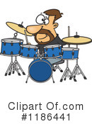 Drummer Clipart #1186441 by toonaday