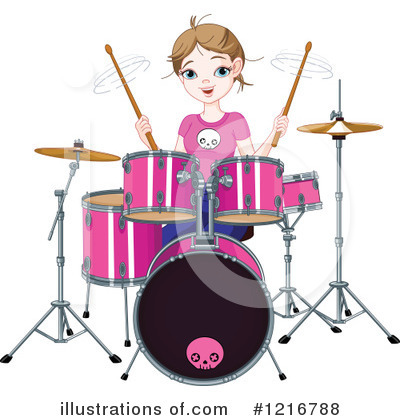 Drummer Clipart #1216788 by Pushkin