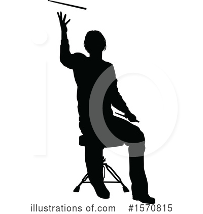 Royalty-Free (RF) Drummer Clipart Illustration by AtStockIllustration - Stock Sample #1570815