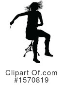 Drummer Clipart #1570819 by AtStockIllustration