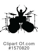 Drummer Clipart #1570820 by AtStockIllustration