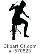 Drummer Clipart #1570823 by AtStockIllustration