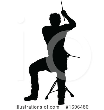 Royalty-Free (RF) Drummer Clipart Illustration by AtStockIllustration - Stock Sample #1606486