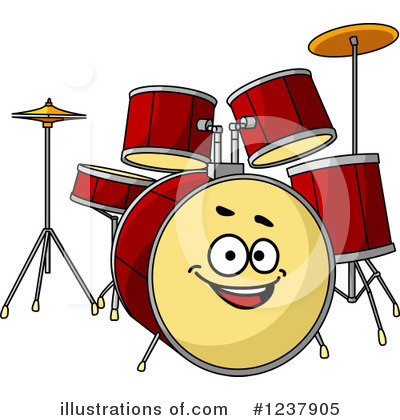 Musical Instrument Clipart #1237905 by Vector Tradition SM