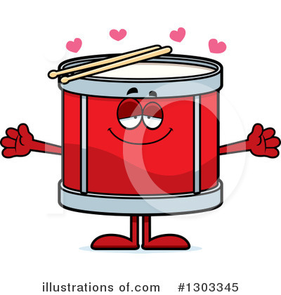 Drums Clipart #1303345 by Cory Thoman