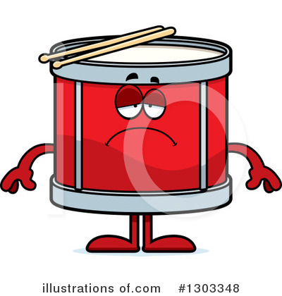 Royalty-Free (RF) Drums Clipart Illustration by Cory Thoman - Stock Sample #1303348