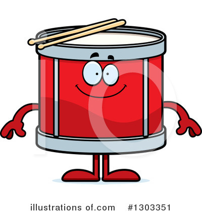 Drum Clipart #1303351 by Cory Thoman