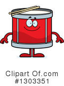 Drums Clipart #1303351 by Cory Thoman
