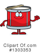 Drums Clipart #1303353 by Cory Thoman