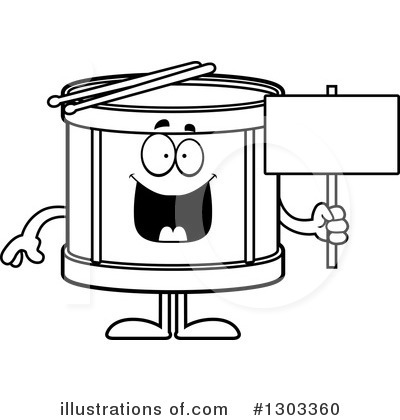 Royalty-Free (RF) Drums Clipart Illustration by Cory Thoman - Stock Sample #1303360