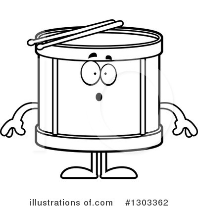 Drums Clipart #1303362 by Cory Thoman