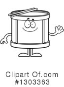 Drums Clipart #1303363 by Cory Thoman