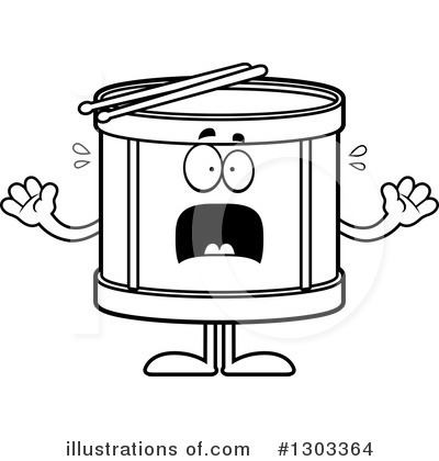 Drums Clipart #1303364 by Cory Thoman