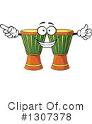 Drums Clipart #1307378 by Vector Tradition SM