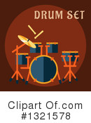 Drums Clipart #1321578 by Vector Tradition SM