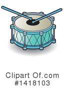 Drums Clipart #1418103 by Lal Perera