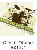 Drums Clipart #21681 by OnFocusMedia