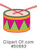 Drums Clipart #50883 by Cherie Reve
