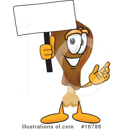 Royalty-Free (RF) Drumstick Character Clipart Illustration by Mascot Junction - Stock Sample #16786