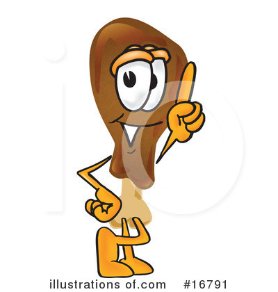 Royalty-Free (RF) Drumstick Character Clipart Illustration by Mascot Junction - Stock Sample #16791