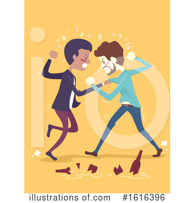 Royalty-Free (RF) Drunk Clipart Illustration by BNP Design Studio - Stock Sample #1616396
