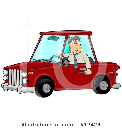 Royalty-Free (RF) Drunk Driving Clipart Illustration by djart - Stock Sample #12426