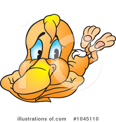 Royalty-Free (RF) Duck Clipart Illustration by dero - Stock Sample #1045110