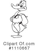 Duck Clipart #1110667 by Dennis Holmes Designs