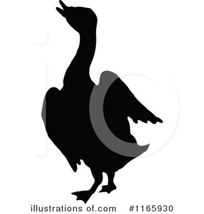Royalty-Free (RF) Duck Clipart Illustration by Prawny Vintage - Stock Sample #1165930