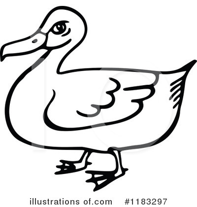 Royalty-Free (RF) Duck Clipart Illustration by Prawny - Stock Sample #1183297