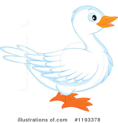 Royalty-Free (RF) Duck Clipart Illustration by Alex Bannykh - Stock Sample #1193378