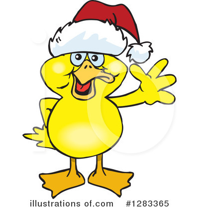Royalty-Free (RF) Duck Clipart Illustration by Dennis Holmes Designs - Stock Sample #1283365