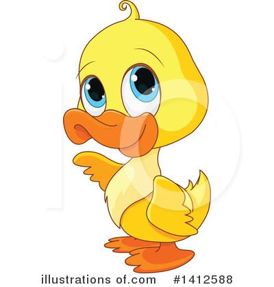 Duck Clipart #1412588 by Pushkin