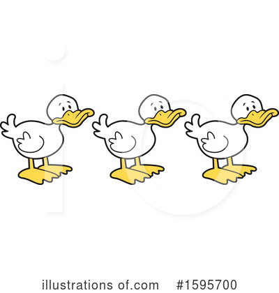 Royalty-Free (RF) Duck Clipart Illustration by Johnny Sajem - Stock Sample #1595700