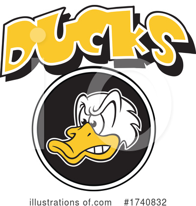 Royalty-Free (RF) Duck Clipart Illustration by Johnny Sajem - Stock Sample #1740832