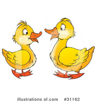 Royalty-Free (RF) Duck Clipart Illustration by Alex Bannykh - Stock Sample #31162