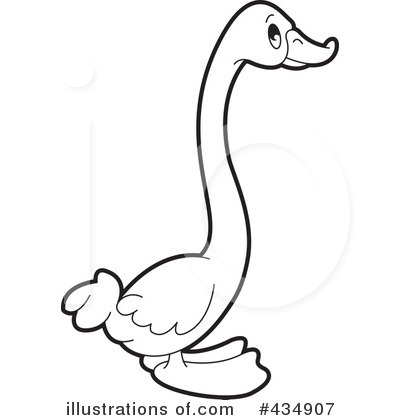 Royalty-Free (RF) Duck Clipart Illustration by Lal Perera - Stock Sample #434907