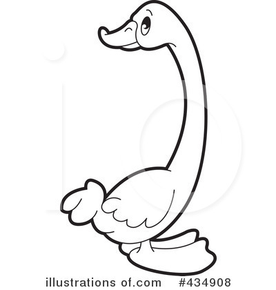 Royalty-Free (RF) Duck Clipart Illustration by Lal Perera - Stock Sample #434908