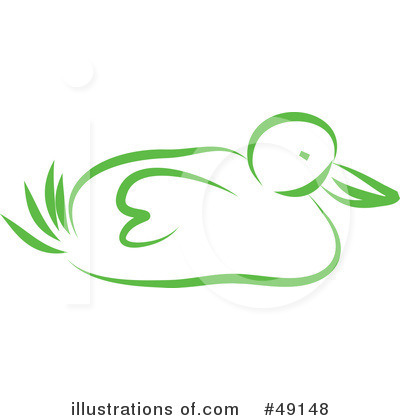 Royalty-Free (RF) Duck Clipart Illustration by Prawny - Stock Sample #49148
