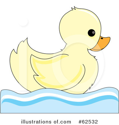 Royalty-Free (RF) Duck Clipart Illustration by Pams Clipart - Stock Sample #62532
